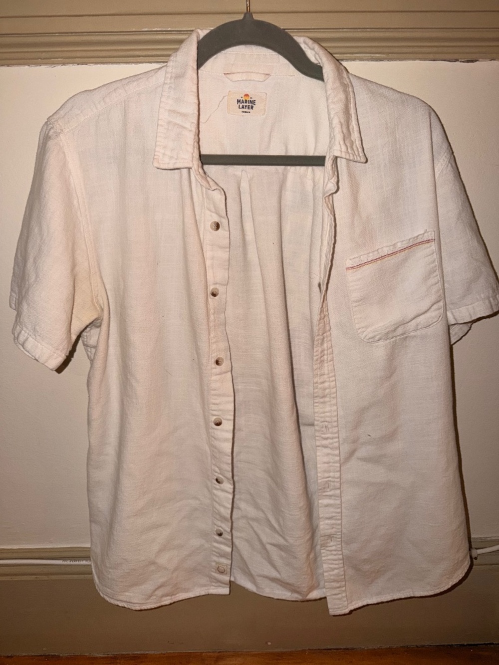 Marine Layer Selvage Short Sleeve Shirt